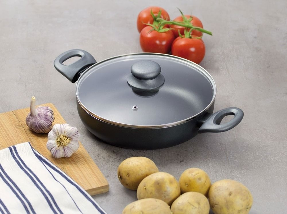 Tigaie adanca invelis Ilag 28cm Graphite